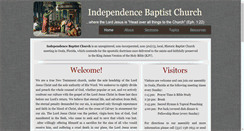 Desktop Screenshot of independencebaptist.com